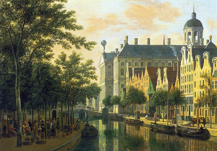 the nieuwezijds voorburgswal amsterdam