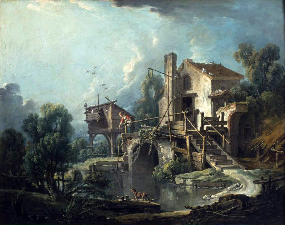 Le moulin de Quinquengrogne 1750-60