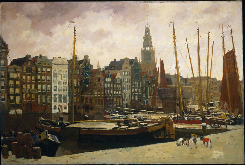 Le Damrak à Amsterdam