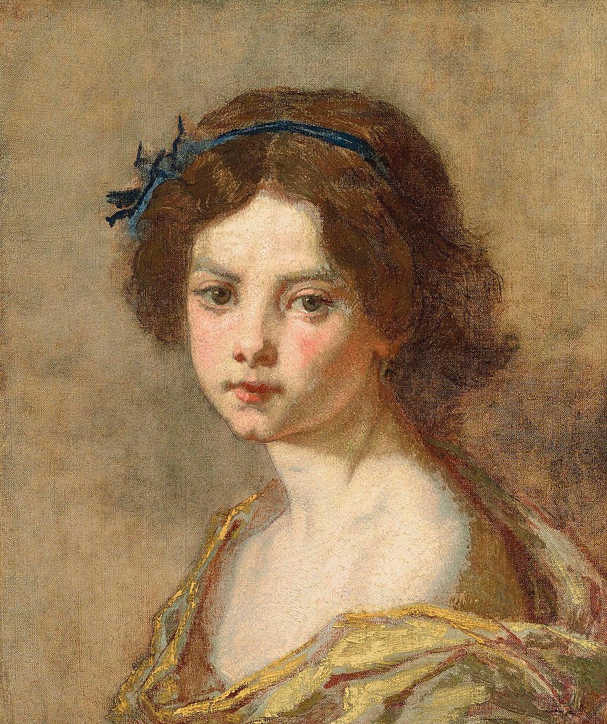 Portrait de jeune-fille