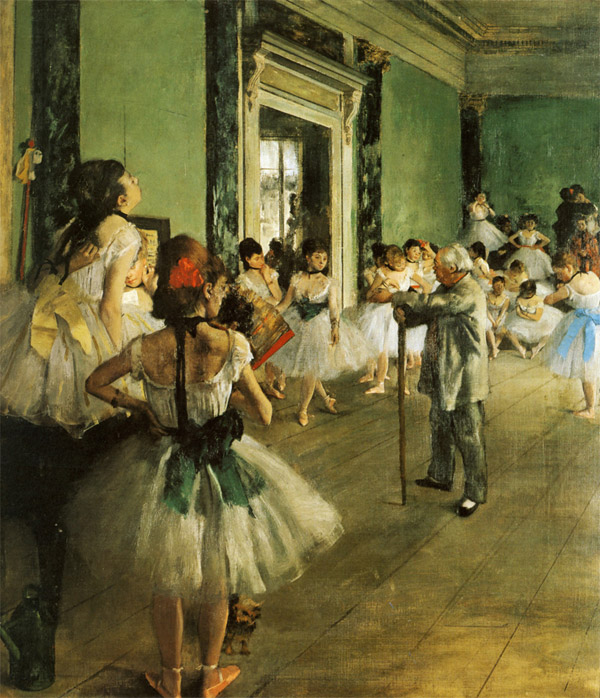 Classe de danse 1871