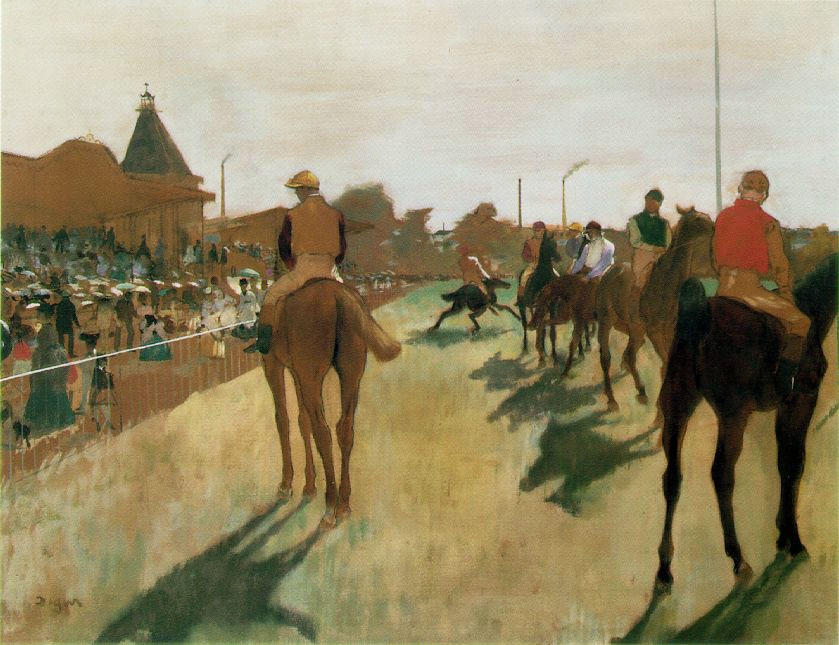 La course de chevaux