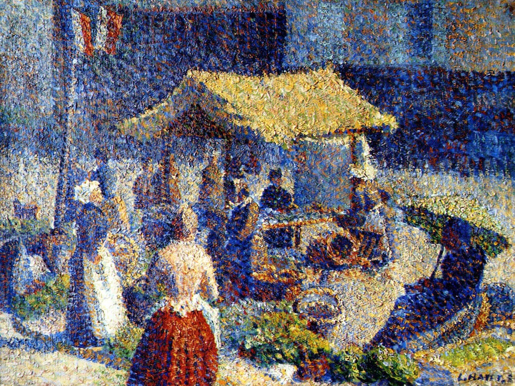 Marché à Pontoise