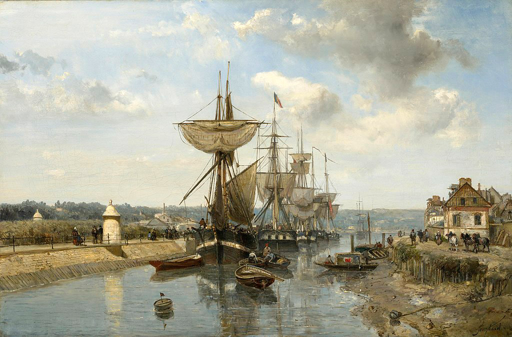 Frégates, port de Harfleur