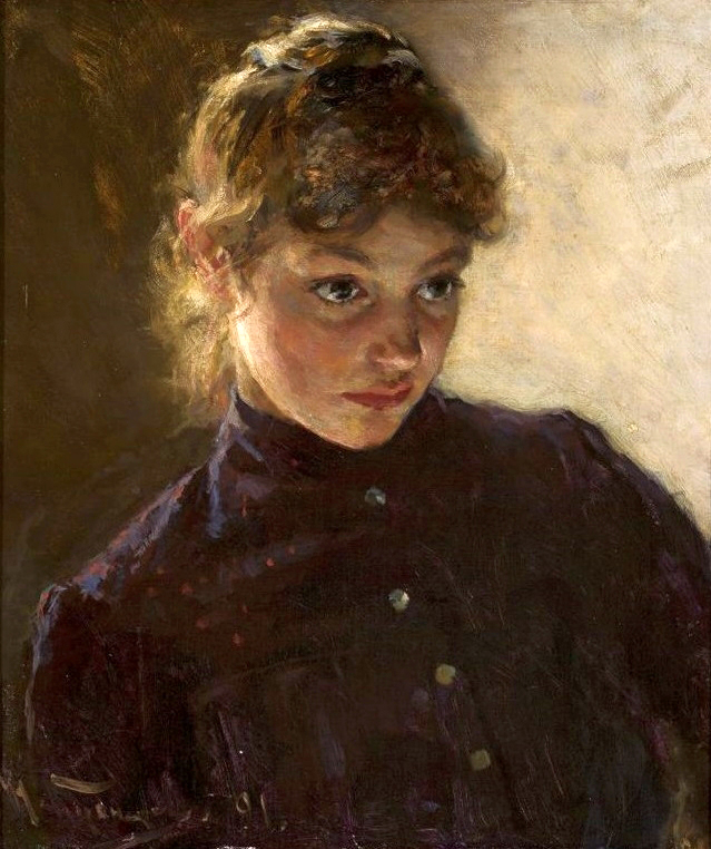 Portrait d'une jeune femme