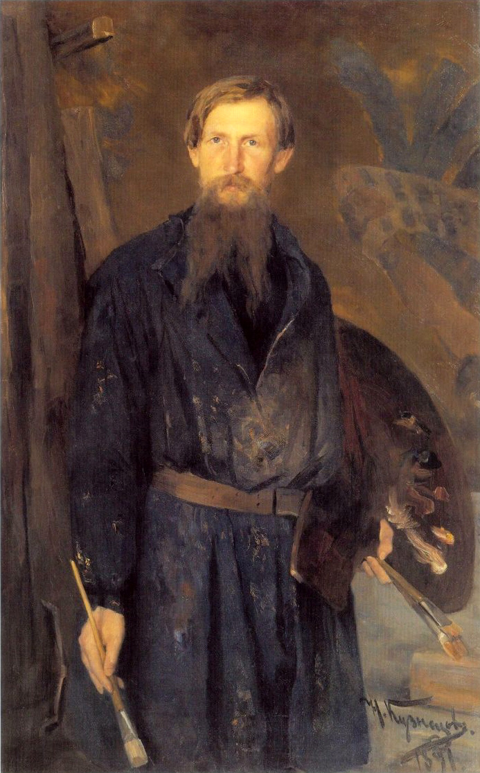Portrait de l'artiste Viktor Mikhailovich Vasnetsov