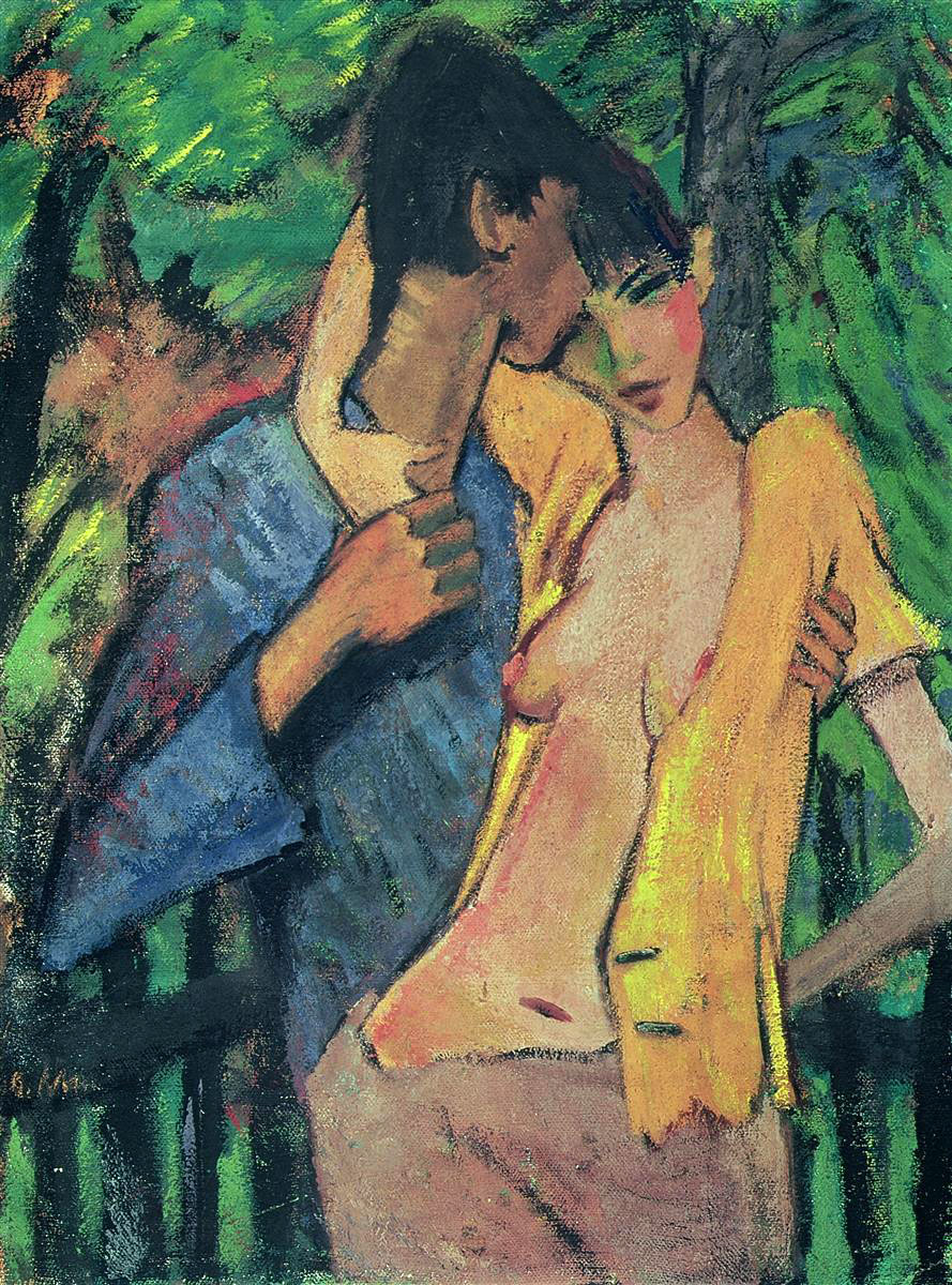 Couple d'amoureux 1919