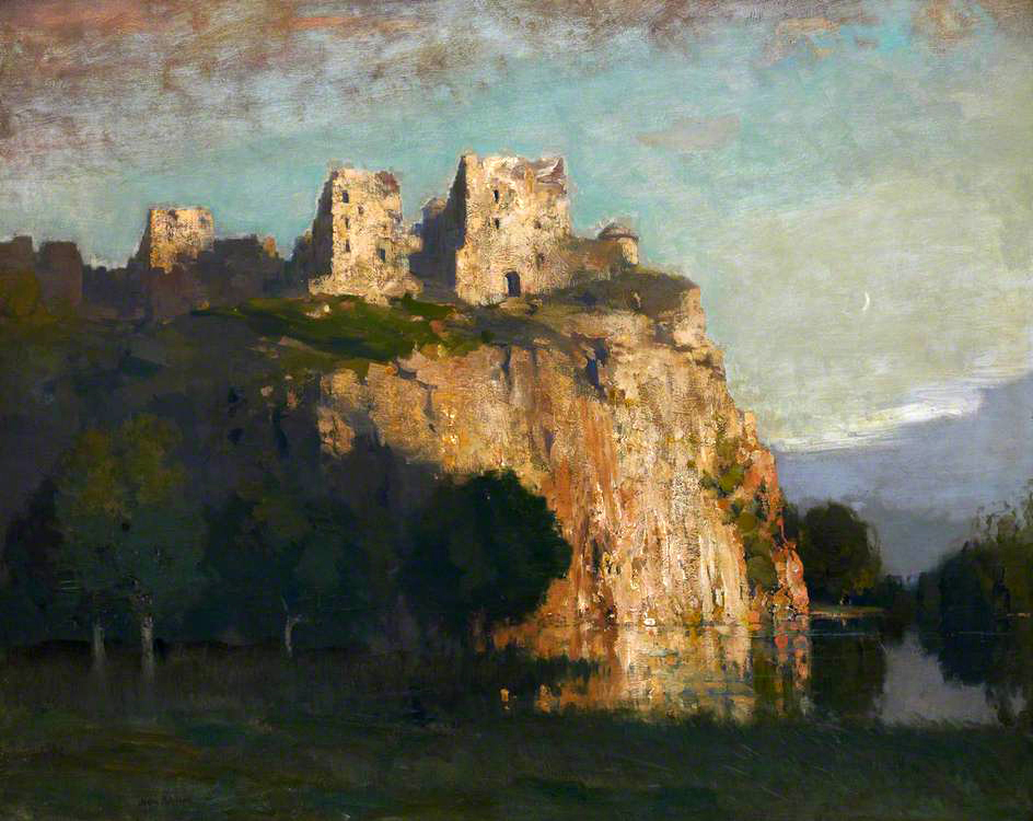 A dream of the Nor' Loch and Edinburgh Castle