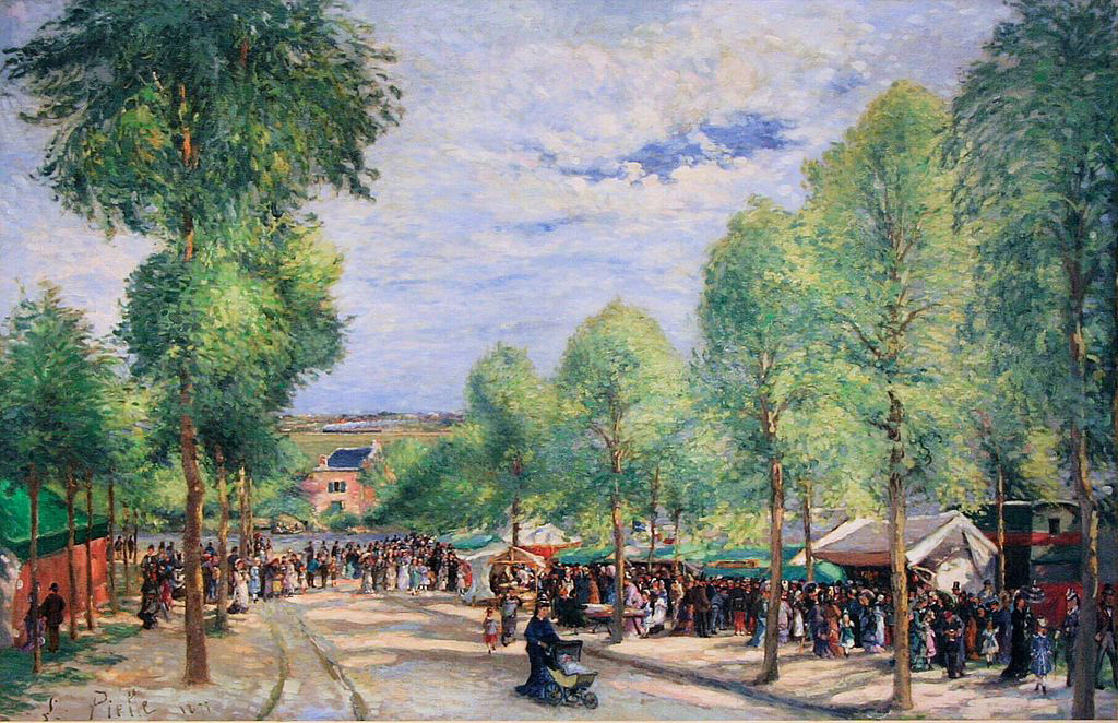 Fête, Boulevard des Fossés à Pontoise