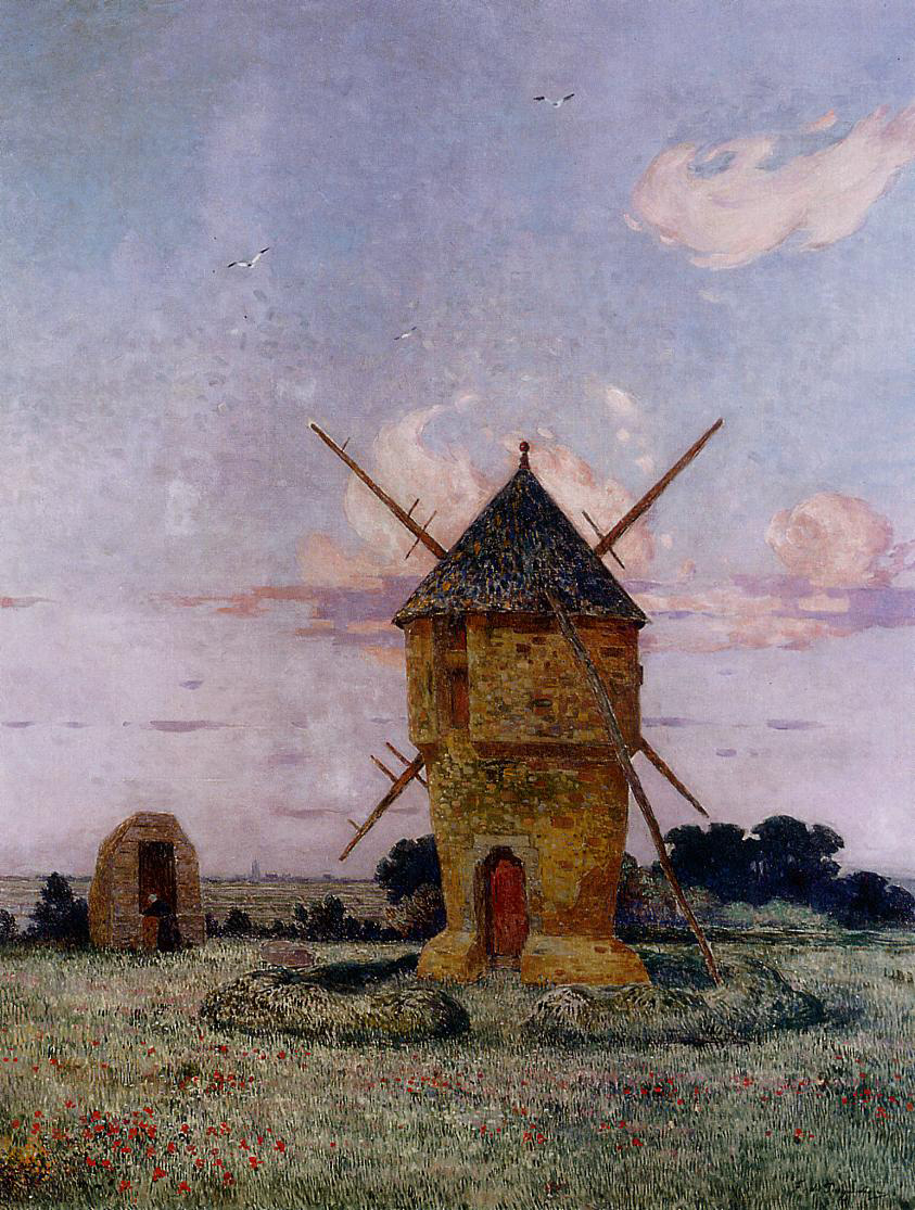 Moulin à vent près de Guérande