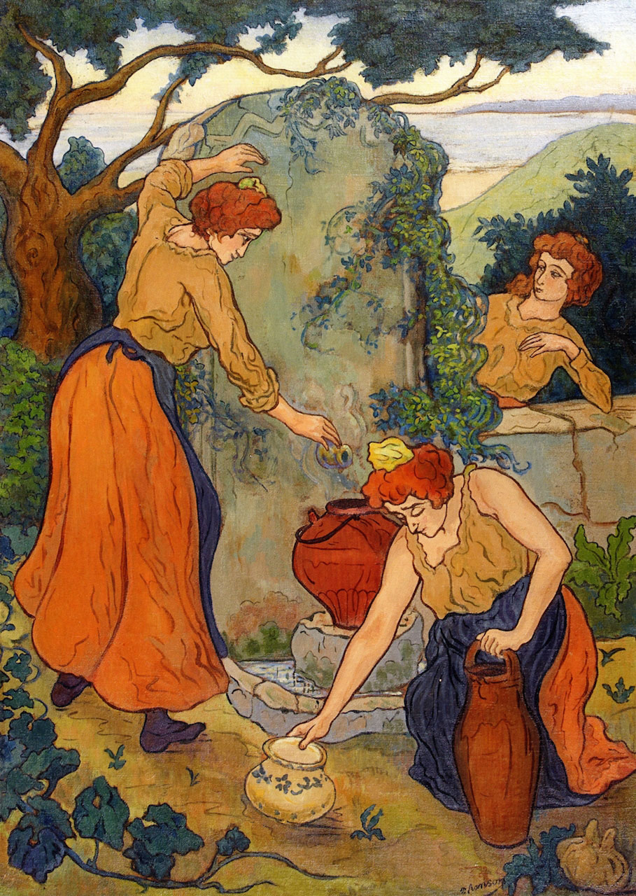 Femmes à la fontaine