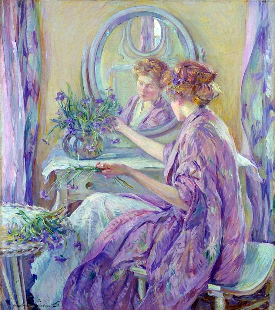 The violet kimono