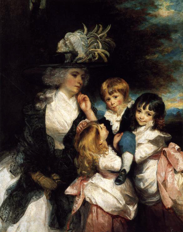 Lady Smith and children