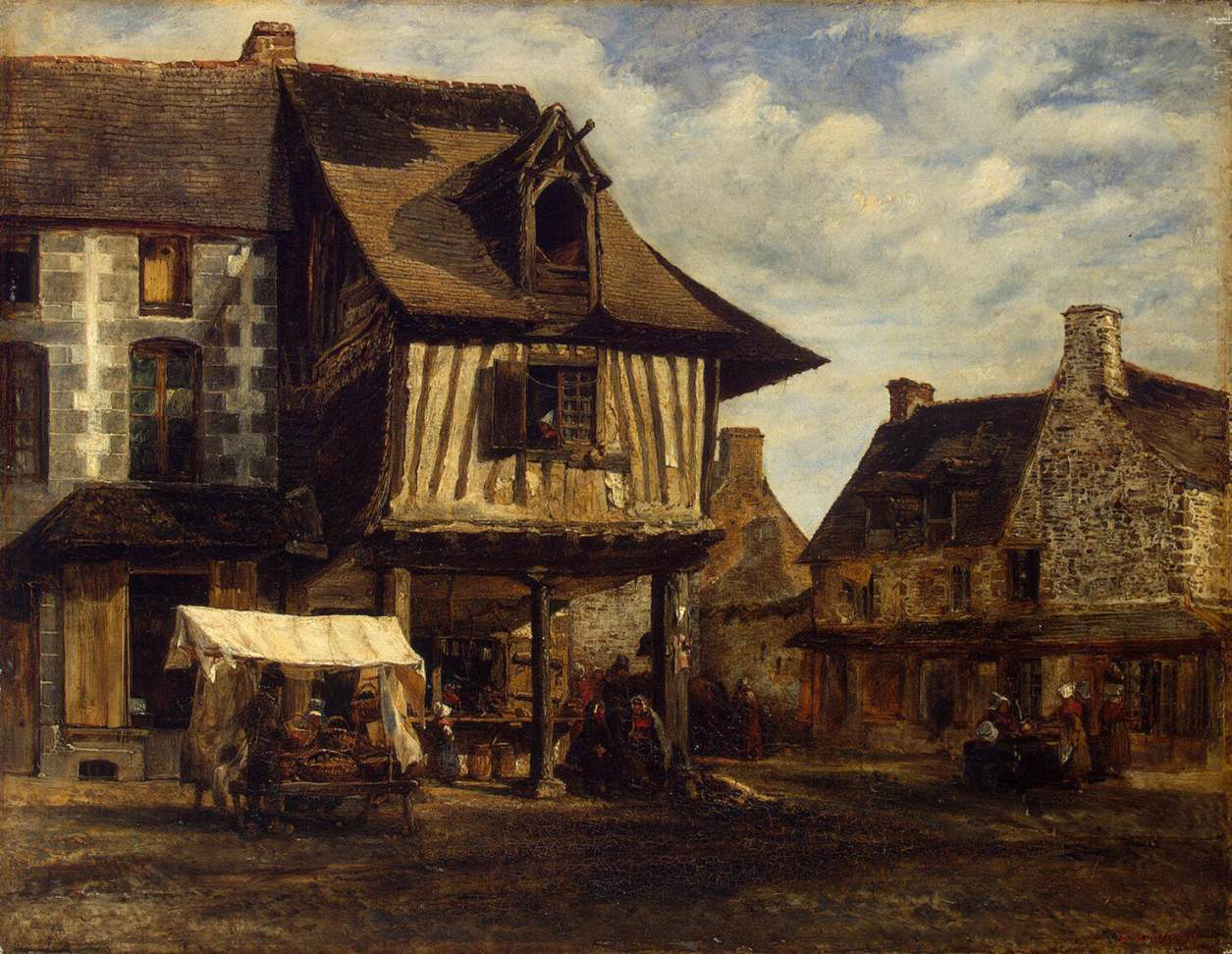 (Place du) Marché en Normandie