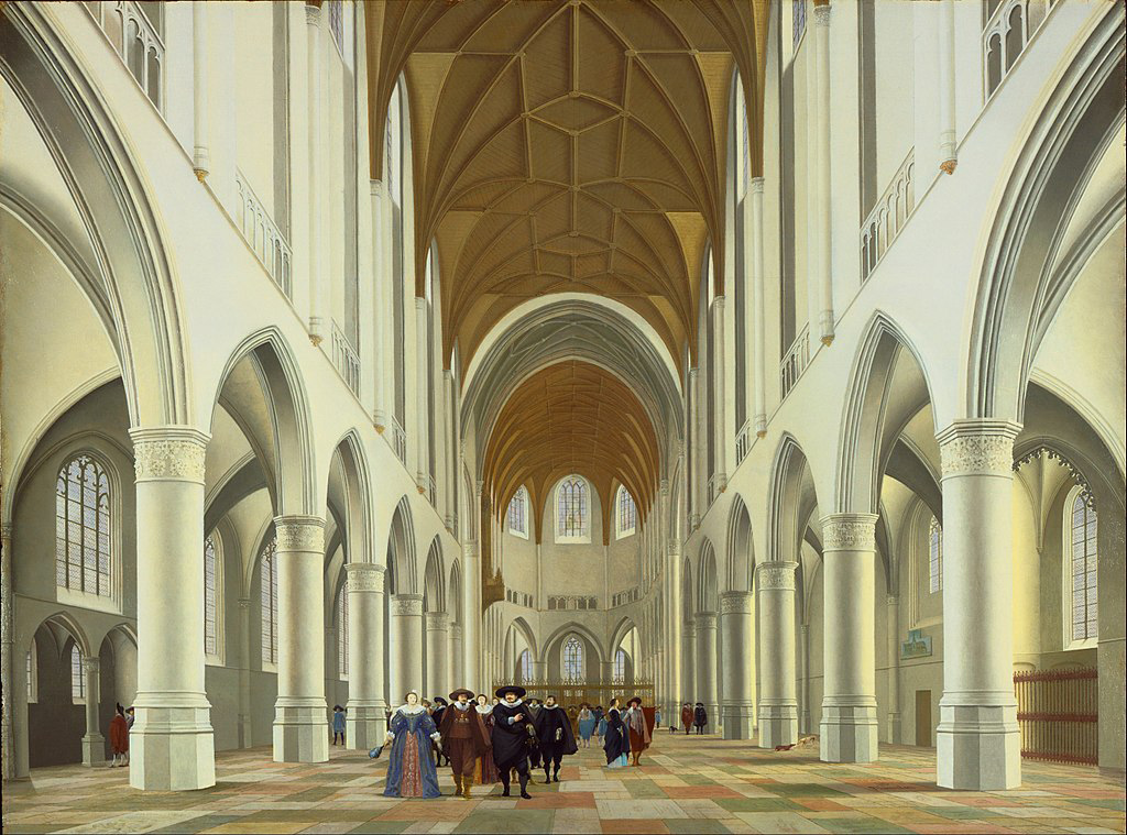 Intérieur de l'église St. Bavo, Haarlem - 1931