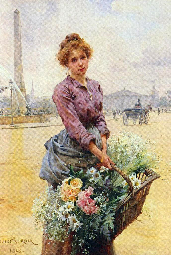 La marchande de fleurs