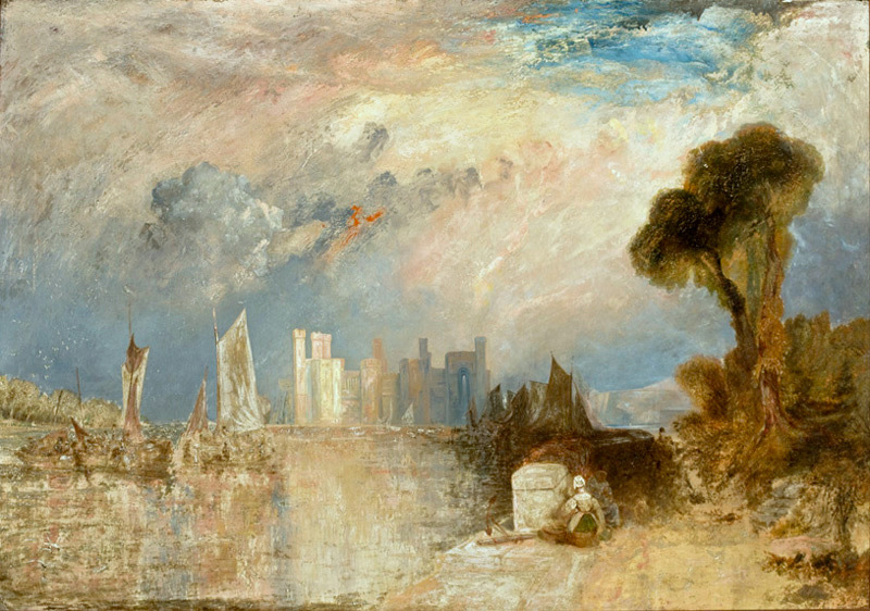 Caernarvon Castle by William Turner