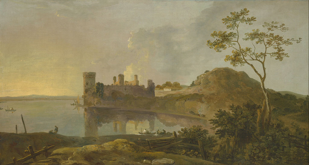 Summer evening, Caernarvon Castle