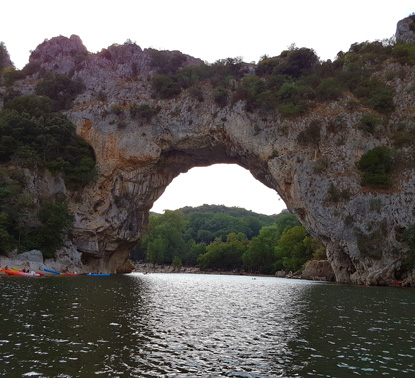 Le Pont d'Arc en Ardèche