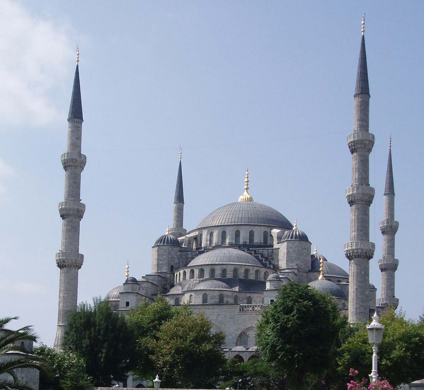 Mosquée bleue - Minarets