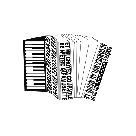 accordeon calligramme