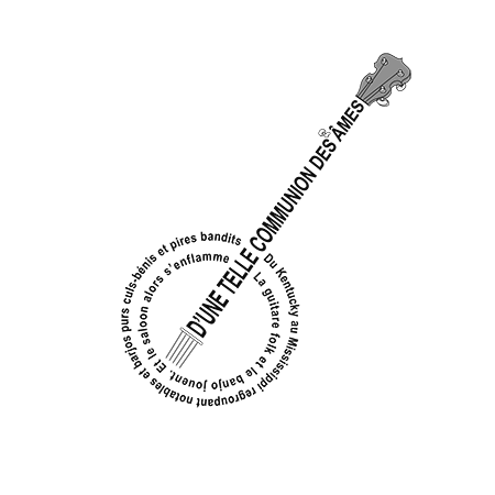 banjo calligramme