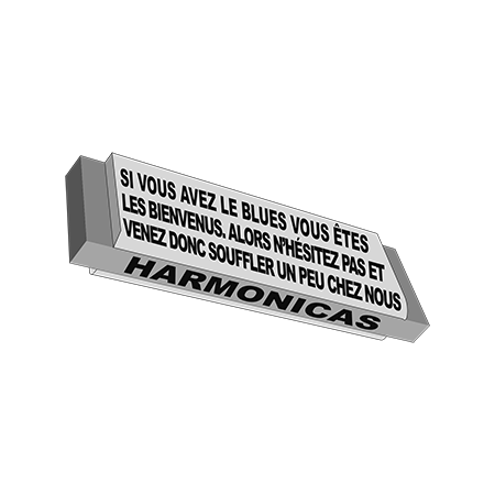 harmonica calligramme