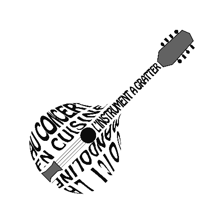 mandoline calligramme