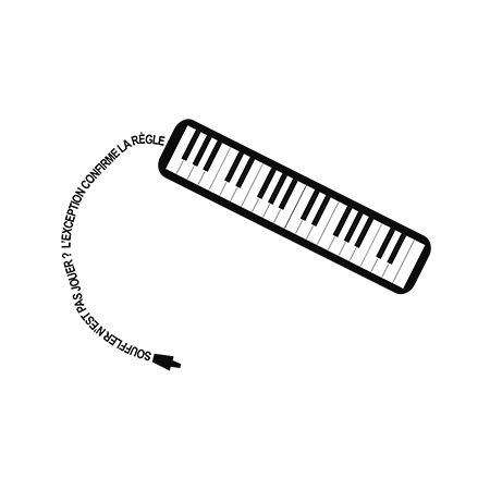 melodica calligramme