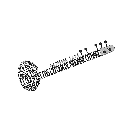 sitar calligramme